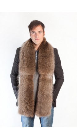 Raccoon fur stole - scarf